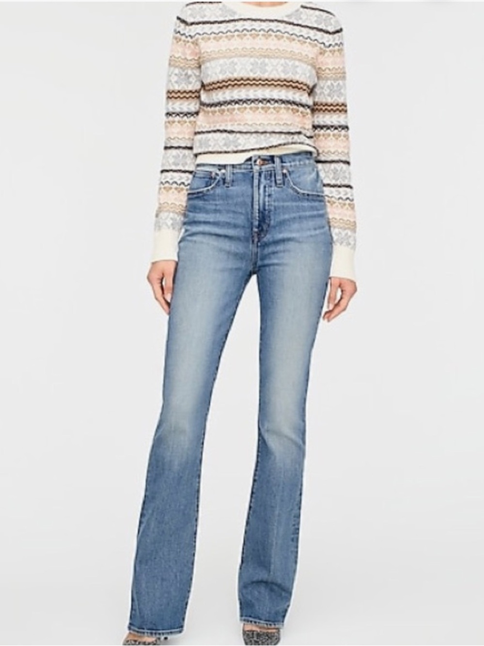 NWT Point Sur for J.Crew Women's Size 30 Skinny Flare Jean Style # AF889